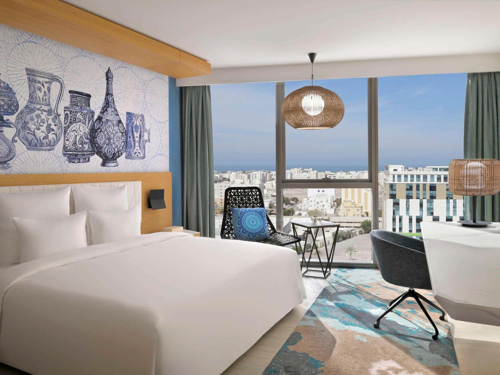 Moevenpick Hotel & Apartments Ghala 马斯喀特 外观 照片 Deluxe Room