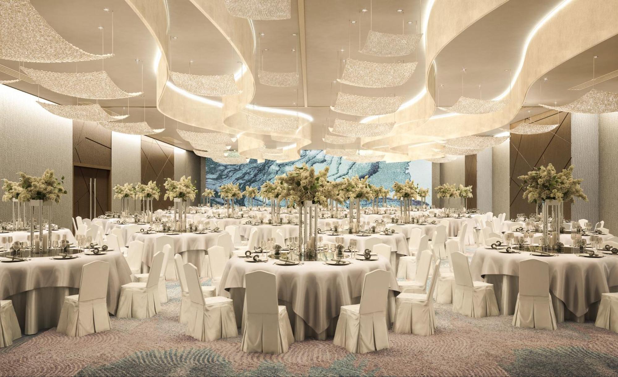 Moevenpick Hotel & Apartments Ghala 马斯喀特 外观 照片 The Grand Ballroom